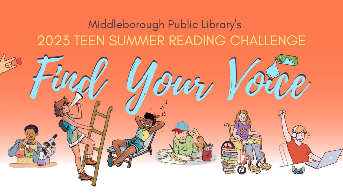 Find Your Voice Summer Reading Banner